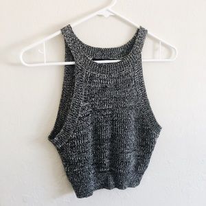 Cropped Sweater Tank